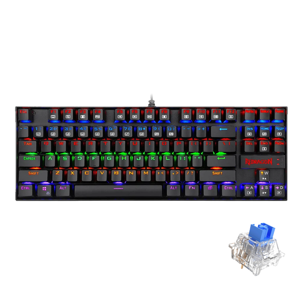REDRAGON KUMARA RGB MECHANICAL GAMING KEYBOARD (BLUE SWITCH)