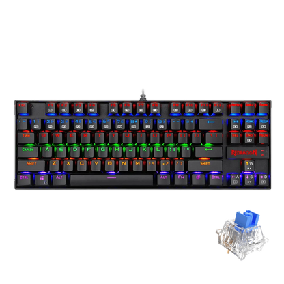 REDRAGON KUMARA RGB MECHANICAL GAMING KEYBOARD (BLUE SWITCH)