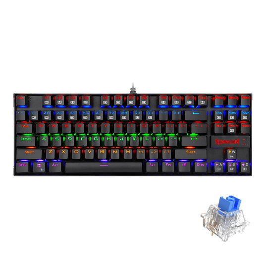 REDRAGON KUMARA RGB MECHANICAL GAMING KEYBOARD (BLUE SWITCH)