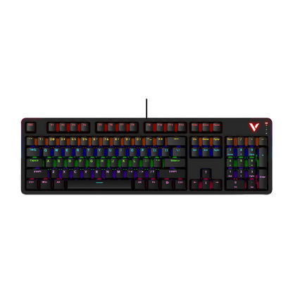 RAPOO V500 PRO BACKLIT MECHANICAL GAMING KEYBOARD (BLACK)