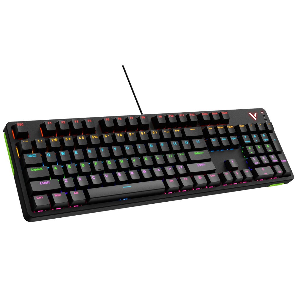 RAPOO V500 PRO BACKLIT MECHANICAL GAMING KEYBOARD (BLACK)