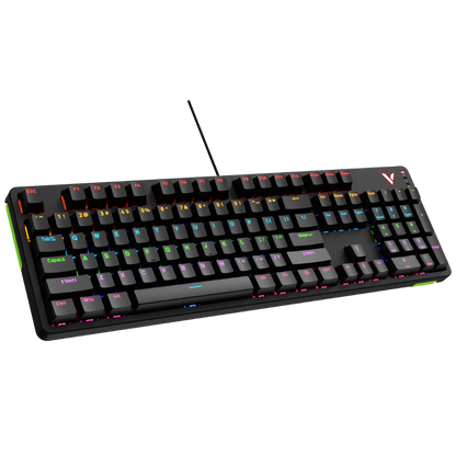 RAPOO V500 PRO BACKLIT MECHANICAL GAMING KEYBOARD (BLACK)