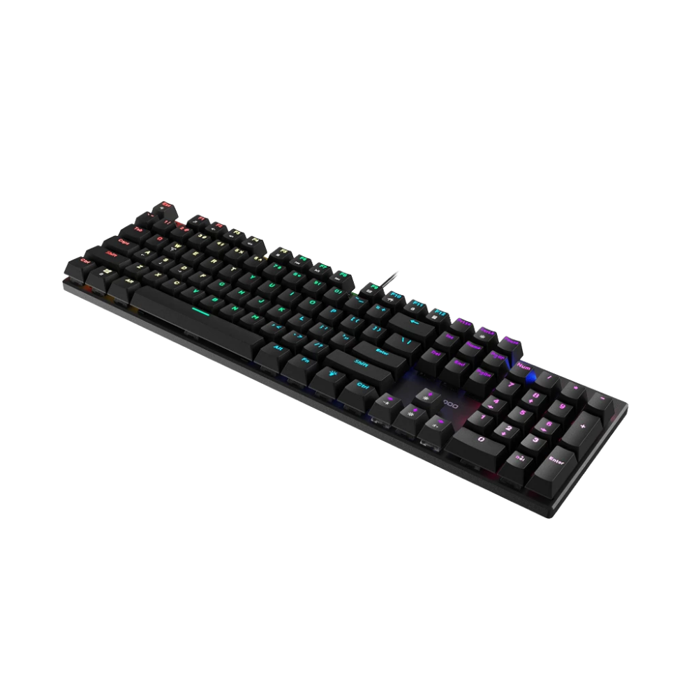 RAPOO GK500 BACKLIT MECHANICAL GAMING KEYBOARD (BLACK)