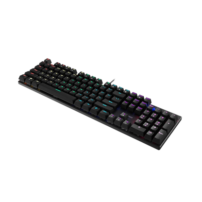 RAPOO GK500 BACKLIT MECHANICAL GAMING KEYBOARD (BLACK)
