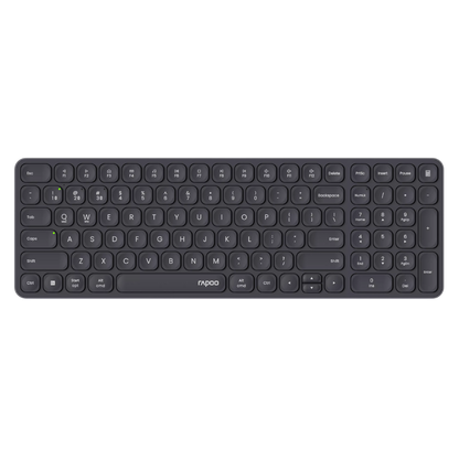 RAPOO E9310M BLUETOOTH/WIRELESS 2.4GHZ ULTRA-SLIM KEYBOARD (DARK GREY)