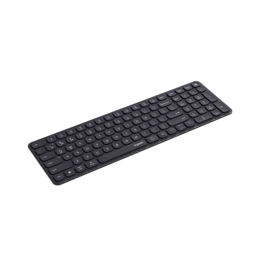 RAPOO E9310M BLUETOOTH/WIRELESS 2.4GHZ ULTRA-SLIM KEYBOARD (DARK GREY)