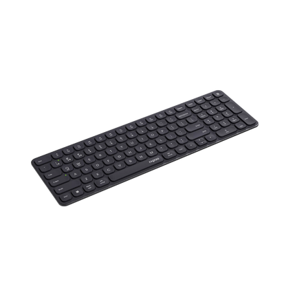 RAPOO E9310M BLUETOOTH/WIRELESS 2.4GHZ ULTRA-SLIM KEYBOARD (DARK GREY)