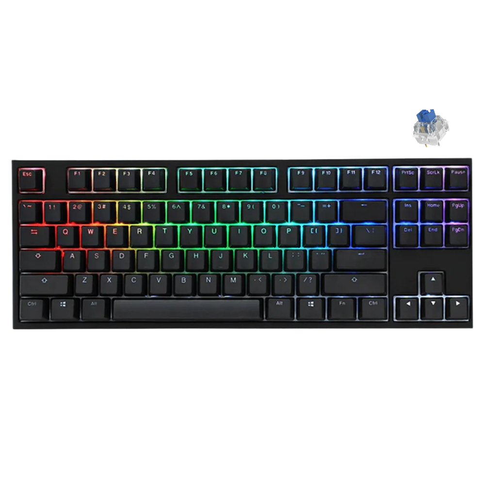 DUCKY ONE 2 TKL RGB MECHANICAL KEYBOARD (BLUE SWITCH)
