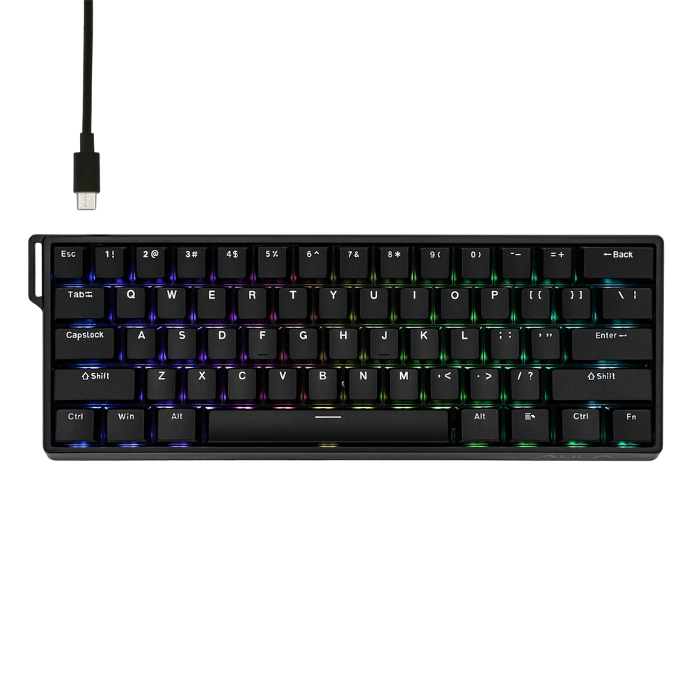 AULA WIN60HE MAX 61-KEY WIRED MAGNETIC SWITCH GAMING KEYBOARD (WING CHUN SWITCH) BLACK