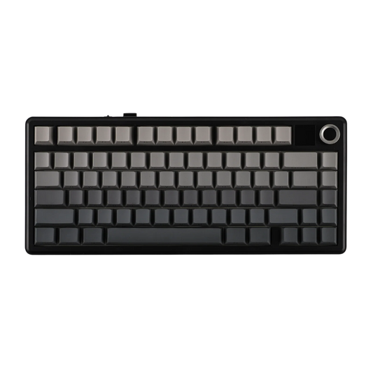 AULA F75 MAX 80-KEY TRI-MODE MECHANICAL KEYBOARD W/ KNOB & LCD SCRN (LINEAR SWITCH/SWAPPBL)