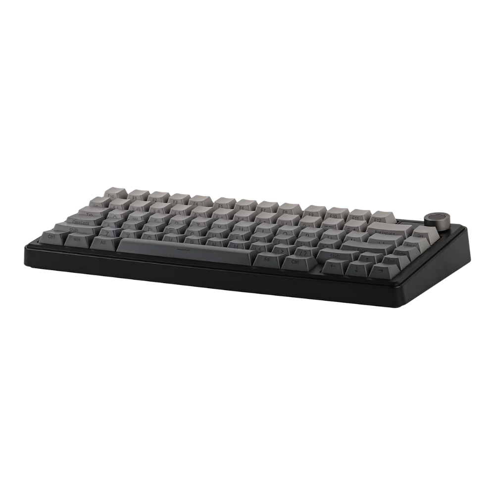 AULA F75 MAX 80-KEY TRI-MODE MECHANICAL KEYBOARD W/ KNOB & LCD SCRN (LINEAR SWITCH/SWAPPBL)