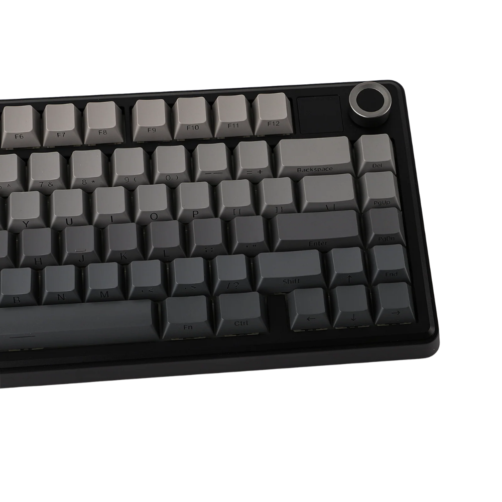 AULA F75 MAX 80-KEY TRI-MODE MECHANICAL KEYBOARD W/ KNOB & LCD SCRN (LINEAR SWITCH/SWAPPBL)