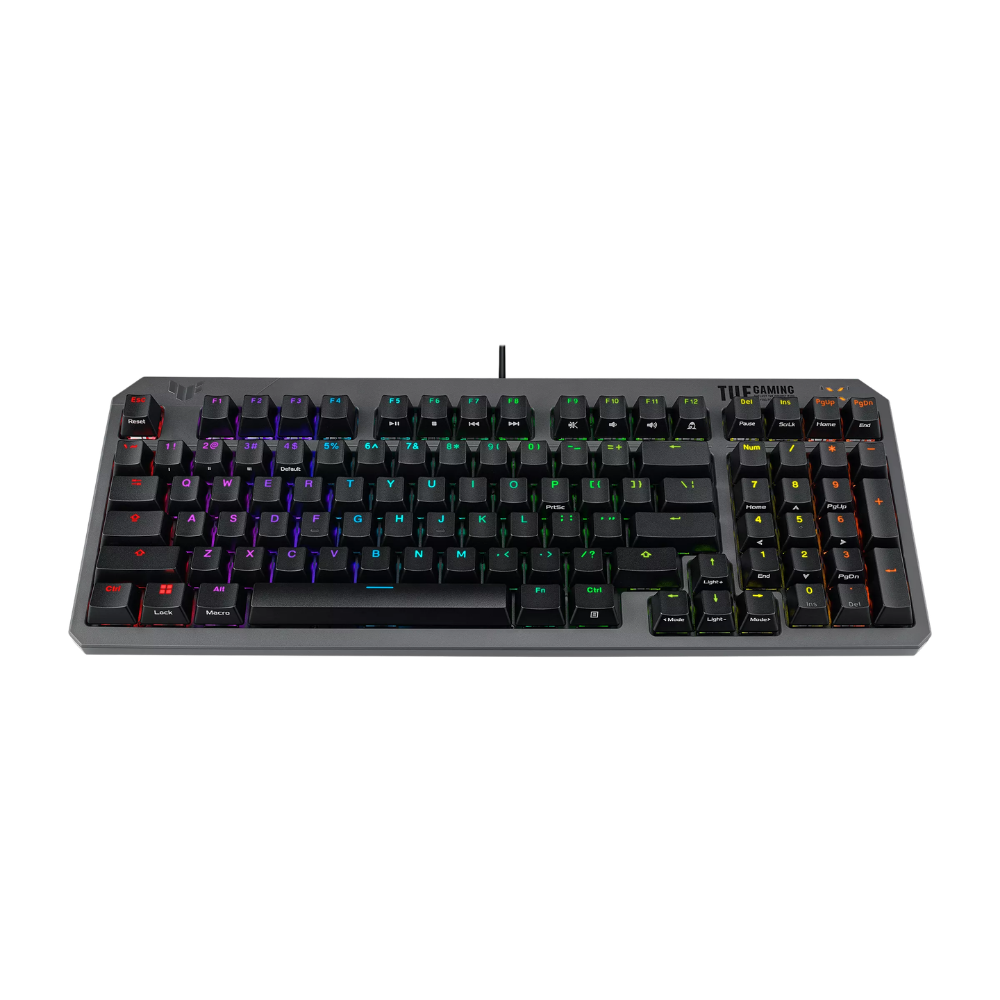 ASUS TUF GAMING K3 GEN II COMPACT 97-KEY OPTICAL-MECH RGB GAMING KEYBOARD (BLUE SWITCH)