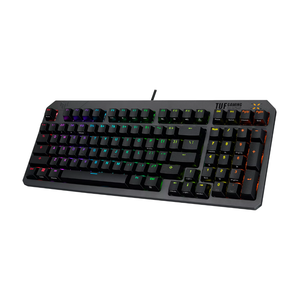 ASUS TUF GAMING K3 GEN II COMPACT 97-KEY OPTICAL-MECH RGB GAMING KEYBOARD (BLUE SWITCH)