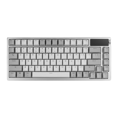 ASUS ROG AZOTH TRI-MODE RGB MECHANICAL GAMING KEYBOARD (NX SNOW SWITCH) (WHITE)