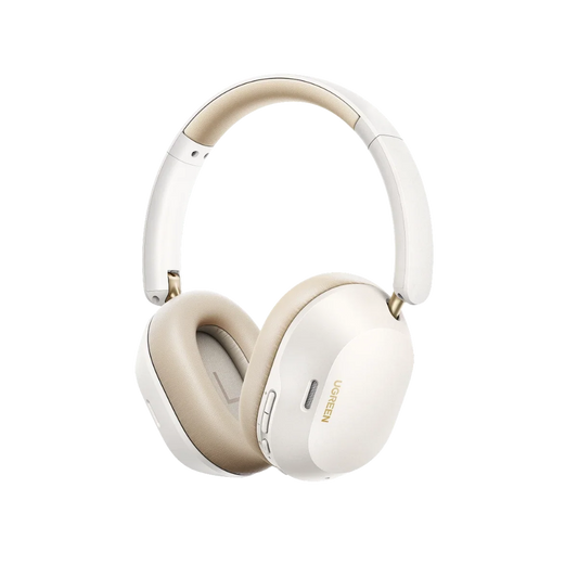 UGREEN HITUNE MAX5C HYBRID ACTIVE NOISE-CANCELLING HEADPHONES (WHITE)