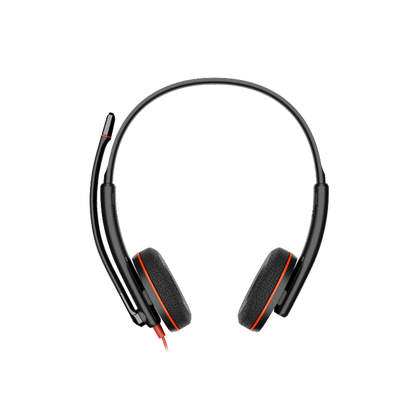 POLY BLACKWIRE 3220 USB-A/USB-C WIRED HEADSET (8X228AA)