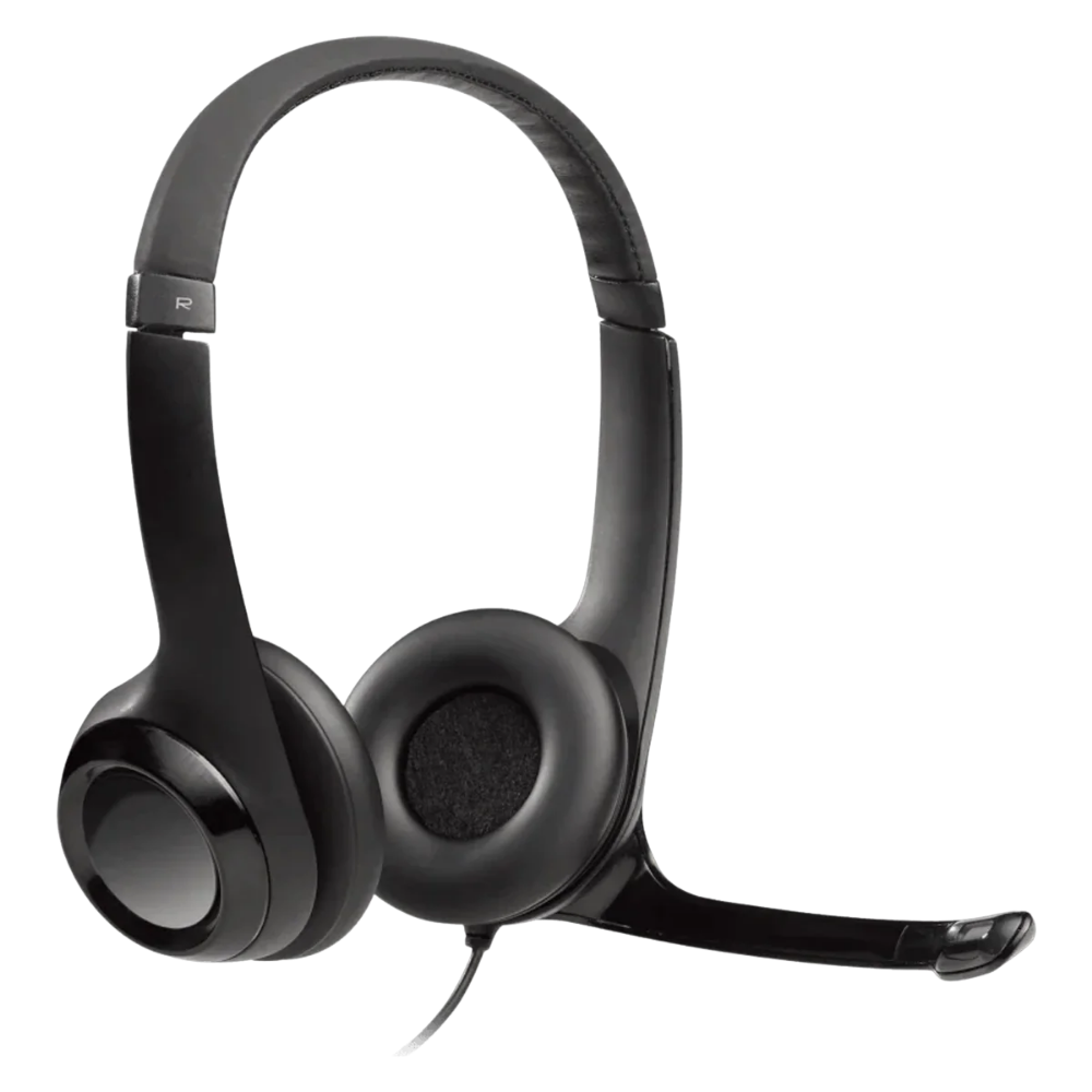 LOGITECH H390 USB STEREO HEADSET (BLACK)