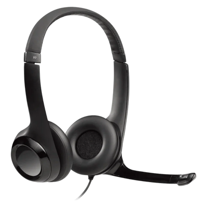 LOGITECH H390 USB STEREO HEADSET (BLACK)