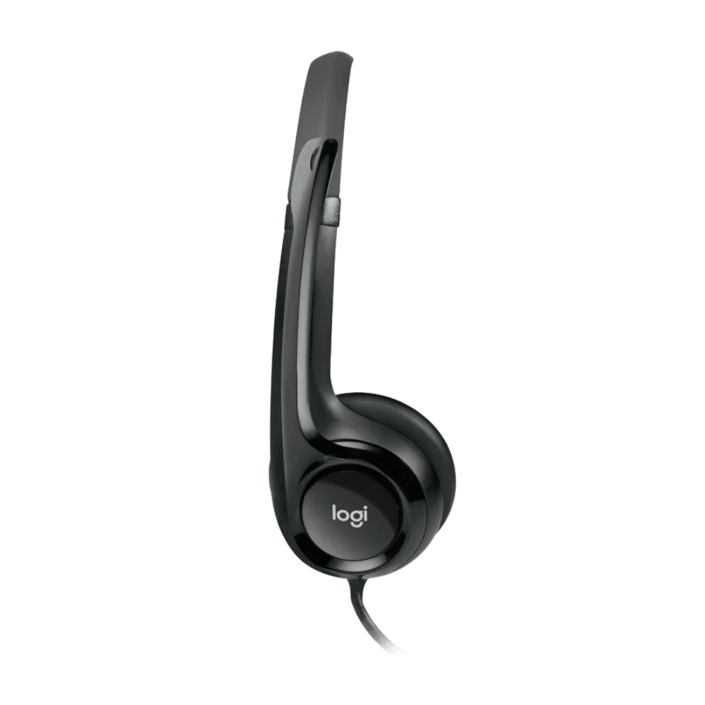 LOGITECH H390 USB STEREO HEADSET (BLACK)