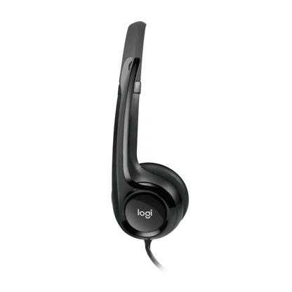 LOGITECH H390 USB STEREO HEADSET (BLACK)