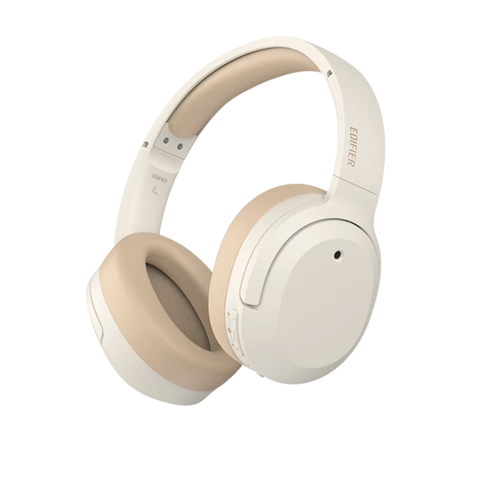 EDIFIER W820NB PLUS HI-RES AUDIO ANC BLUETOOTH STEREO HEADPHONES (IVORY)
