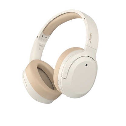 EDIFIER W820NB PLUS HI-RES AUDIO ANC BLUETOOTH STEREO HEADPHONES (IVORY)
