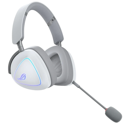 ASUS ROG DELTA II TRI-MODE WIRELESS GAMING HEADSET (WHITE)