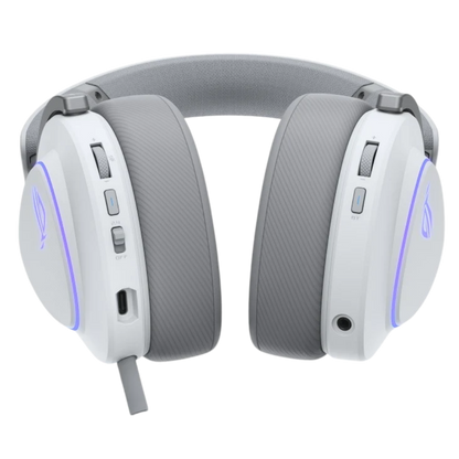 ASUS ROG DELTA II TRI-MODE WIRELESS GAMING HEADSET (WHITE)