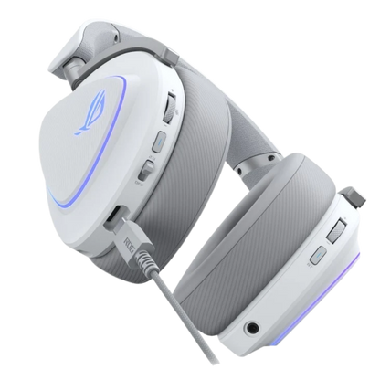 ASUS ROG DELTA II TRI-MODE WIRELESS GAMING HEADSET (WHITE)