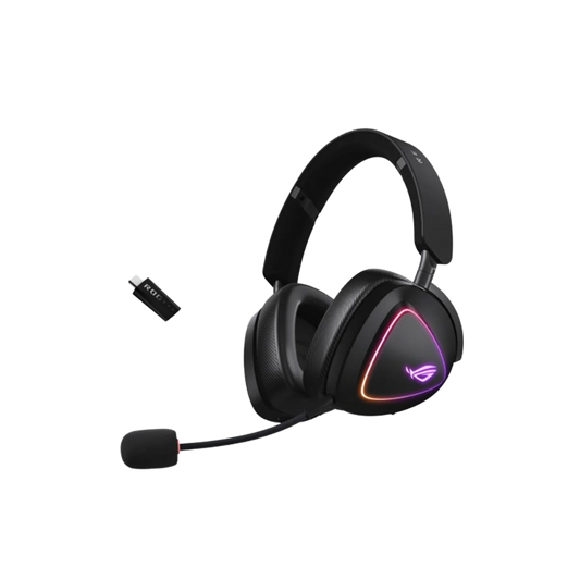 ASUS ROG DELTA II TRI-MODE WIRELESS GAMING HEADSET (BLACK)