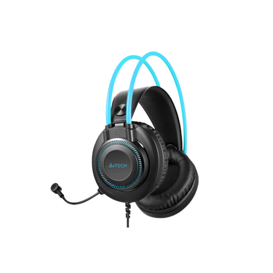 A4TECH FSTYLER FH200I HEADSET W/ DUAL JACK ADAPTER (BLUE)
