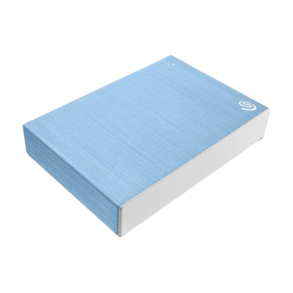 SEAGATE 5TB ONE TOUCH WITH PASSWORD PORTABLE HDD USB 3.0 (STKZ5000402) BLUE