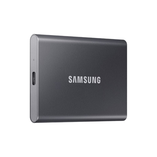 SAMSUNG T7 1TB PORTABLE SSD USB3.2 TITAN GRAY (MU-PC1T0T/WW)