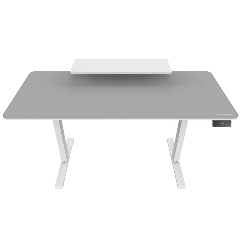 COUGAR E-STAR 120 ELECTRICAL GAMING DESK (WHITE)