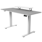 COUGAR E-STAR 120 ELECTRICAL GAMING DESK (WHITE)