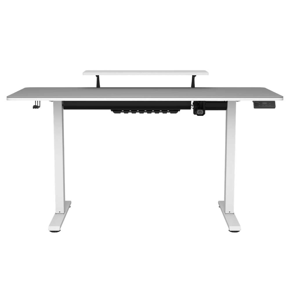 COUGAR E-STAR 120 ELECTRICAL GAMING DESK (WHITE)