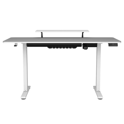 COUGAR E-STAR 120 ELECTRICAL GAMING DESK (WHITE)