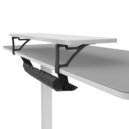 COUGAR E-STAR 120 ELECTRICAL GAMING DESK (WHITE)