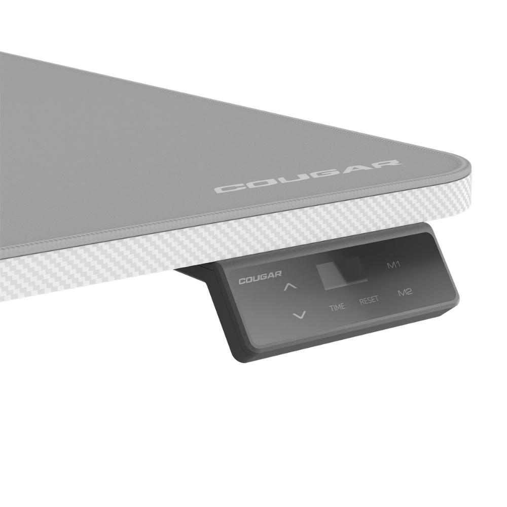 COUGAR E-STAR 140 ELECTRICAL GAMING DESK (WHITE)
