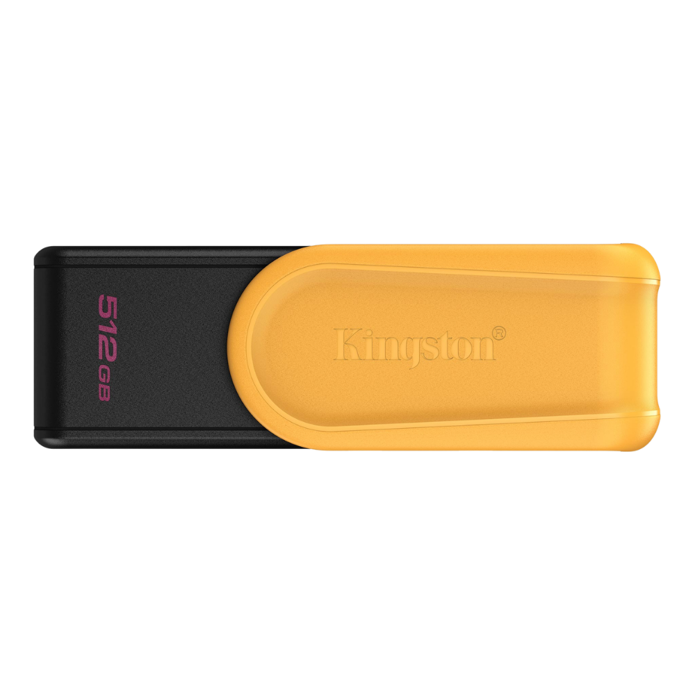 KINGSTON DATA TRAVELLER EXODIA S 512GB USB3.2 FLASH DRIVE (YELLOW)