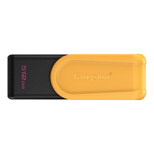 KINGSTON DATA TRAVELLER EXODIA S 512GB USB3.2 FLASH DRIVE (YELLOW)