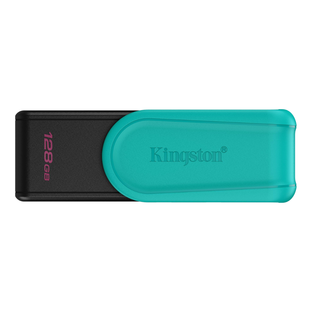 KINGSTON DATA TRAVELLER EXODIA S 128GB USB3.2 FLASH DRIVE (TEAL)