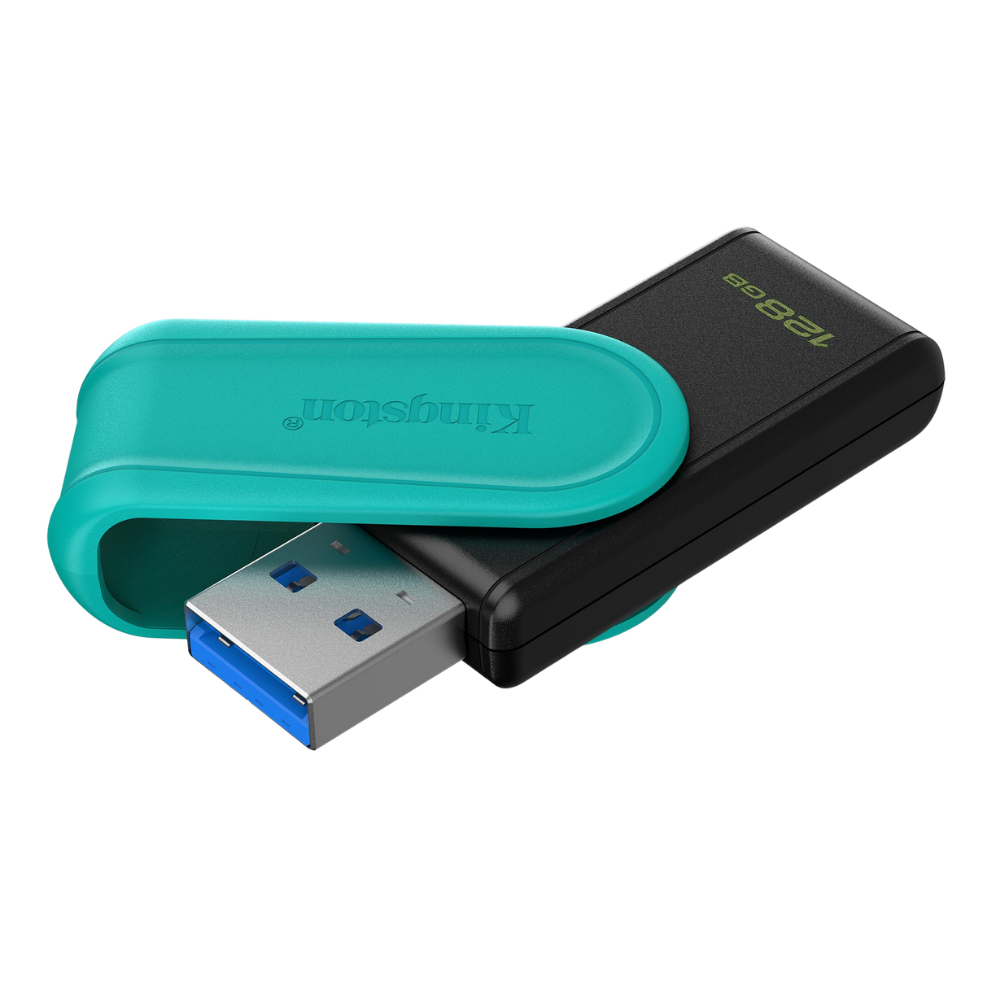 KINGSTON DATA TRAVELLER EXODIA S 128GB USB3.2 FLASH DRIVE (TEAL)