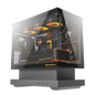 DARKFLASH FLOATRON F1 M-ATX CASE (BLACK)