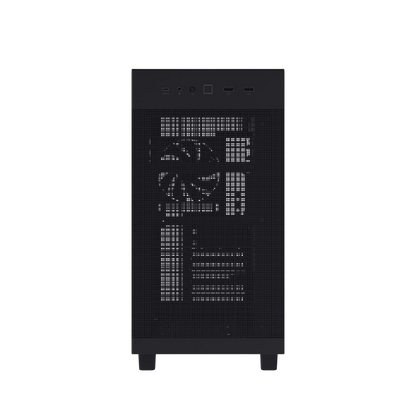 ASUS PRIME AP303 TEMPERED GLASS ATX CASE W/ 1FAN (BLACK)