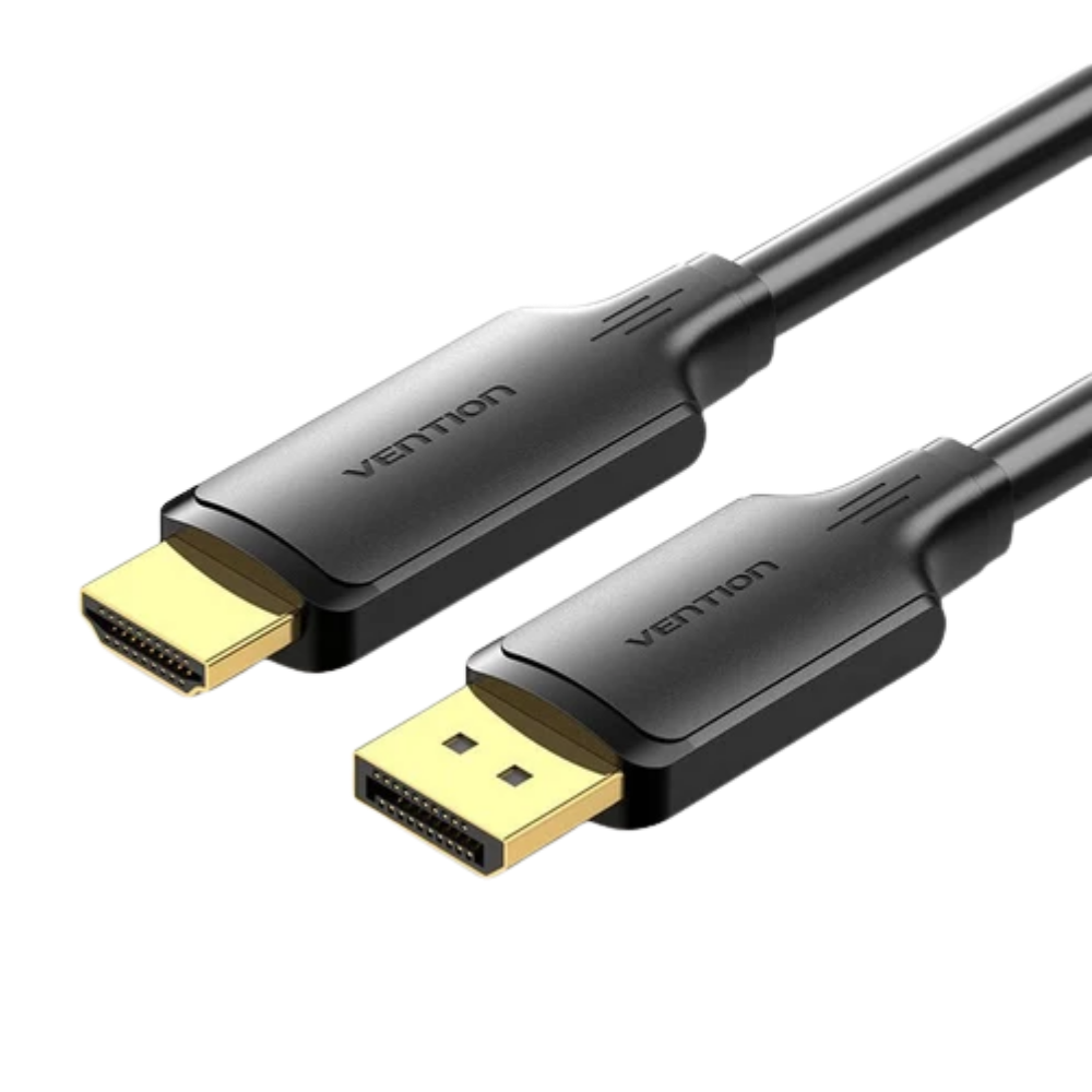 VENTION DP (M) TO HDMI (M) 4K CABLE PVC (5M) BLACK