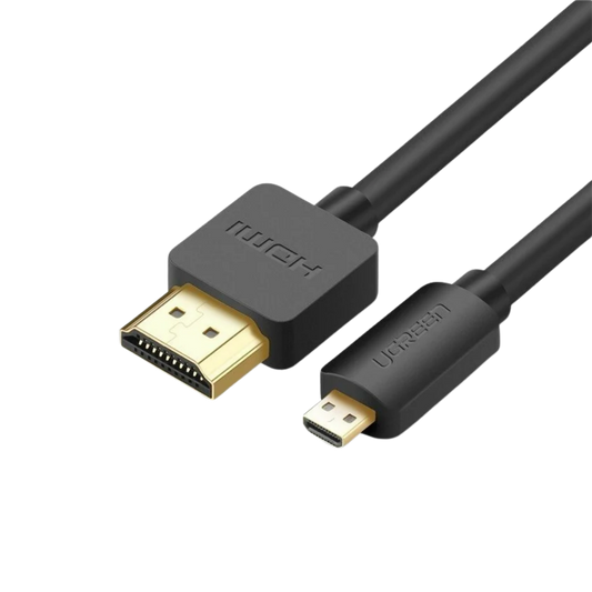 UGREEN MICRO HDMI (M) TO HDMI (M) CABLE (2M) BLACK