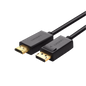 UGREEN DP (M) TO DP (M) CABLE (5M) BLACK