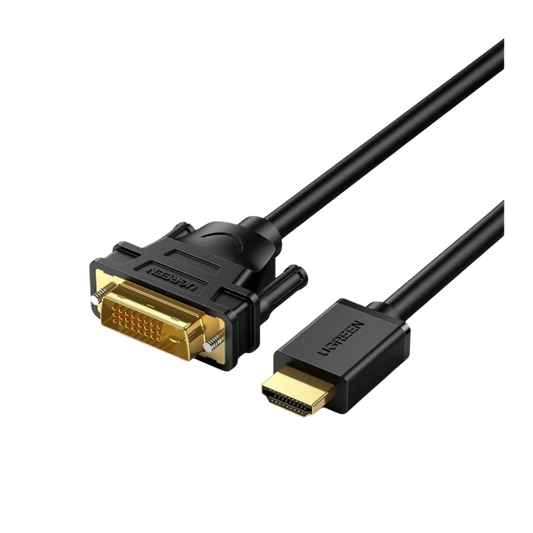 UGREEN HDMI (M) TO DVI 24+1 (M) CABLE (3M) BLACK